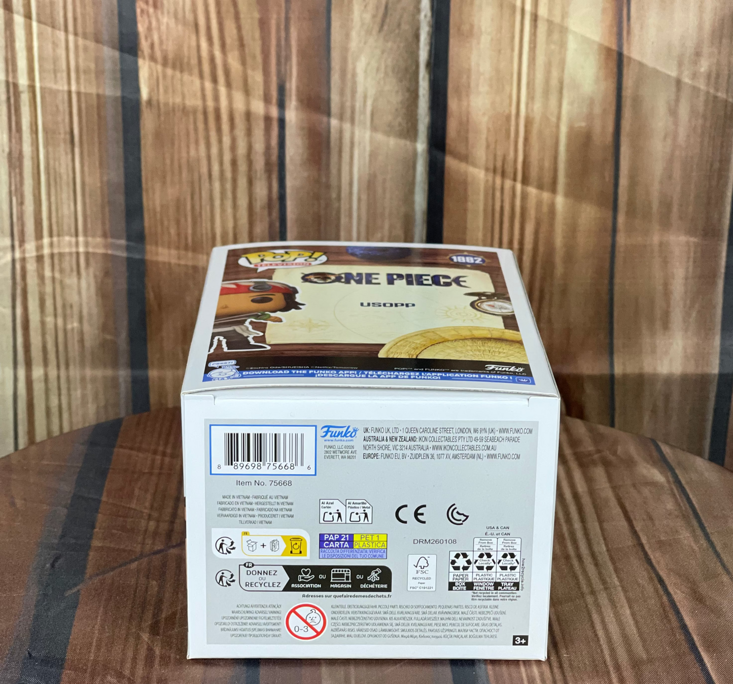 Funko POP Television: One Piece Live Action Usopp Funko Pop! Vinyl Figure #1882 Netflix