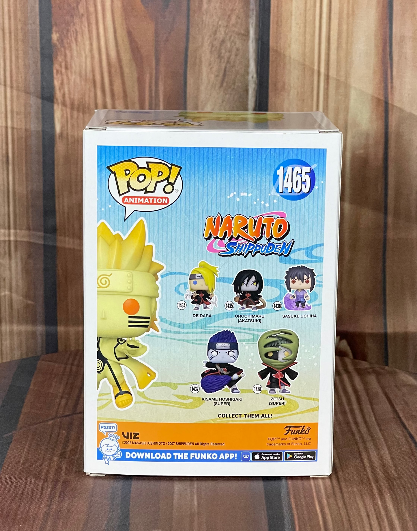 Funko POP Animation: Naruto: Shippuden Naruto Uzumaki Kurama Link Mode Funko Pop! Vinyl Figure #1465 - AAA Anime Exclusive (CHASE)