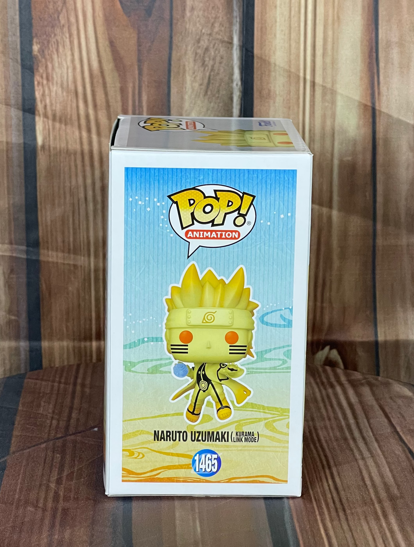 Funko POP Animation: Naruto: Shippuden Naruto Uzumaki Kurama Link Mode Funko Pop! Vinyl Figure #1465 - AAA Anime Exclusive (CHASE)