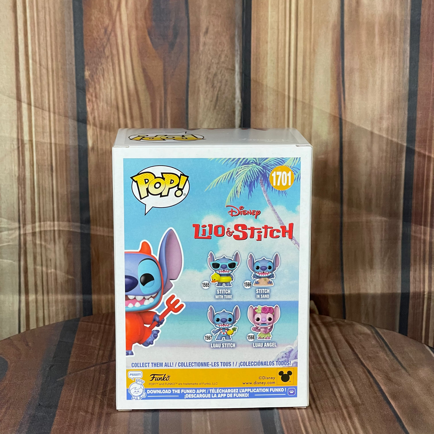 Funko POP Disney: Lilo & Stitch Devilish Stitch Funko Pop! Vinyl Figure #1701 - Entertainment Earth Exclusive