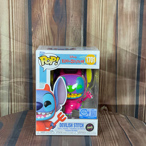 Funko POP Disney: Lilo & Stitch Devilish Stitch Funko Pop! Vinyl Figure #1701 - Entertainment Earth Exclusive (CHASE)