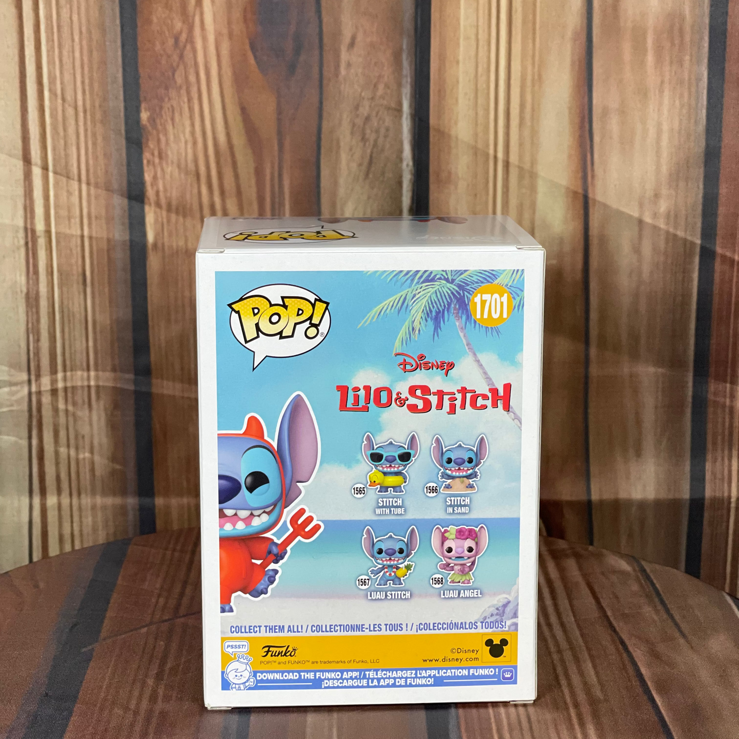 Funko POP Disney: Lilo & Stitch Devilish Stitch Funko Pop! Vinyl Figure #1701 - Entertainment Earth Exclusive (CHASE)