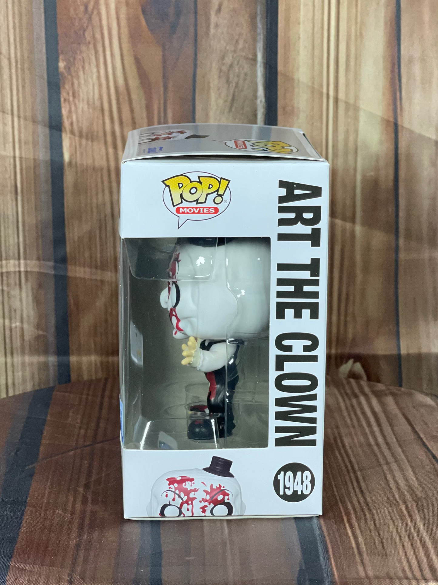 Funko POP Movies: Terrifier 3 Art the Clown Bloody Funko Pop! Vinyl Figure #1948 - Entertainment Earth Exclusive