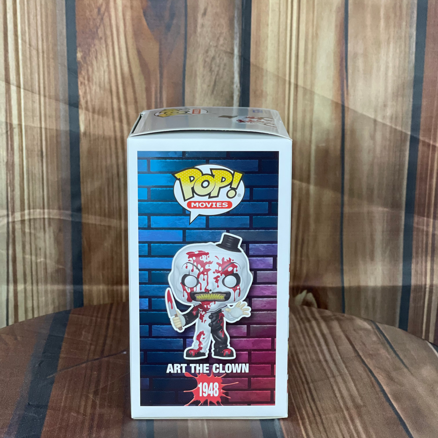Funko POP Movies: Terrifier 3 Art the Clown Bloody Funko Pop! Vinyl Figure #1948 - Entertainment Earth Exclusive (CHASE)