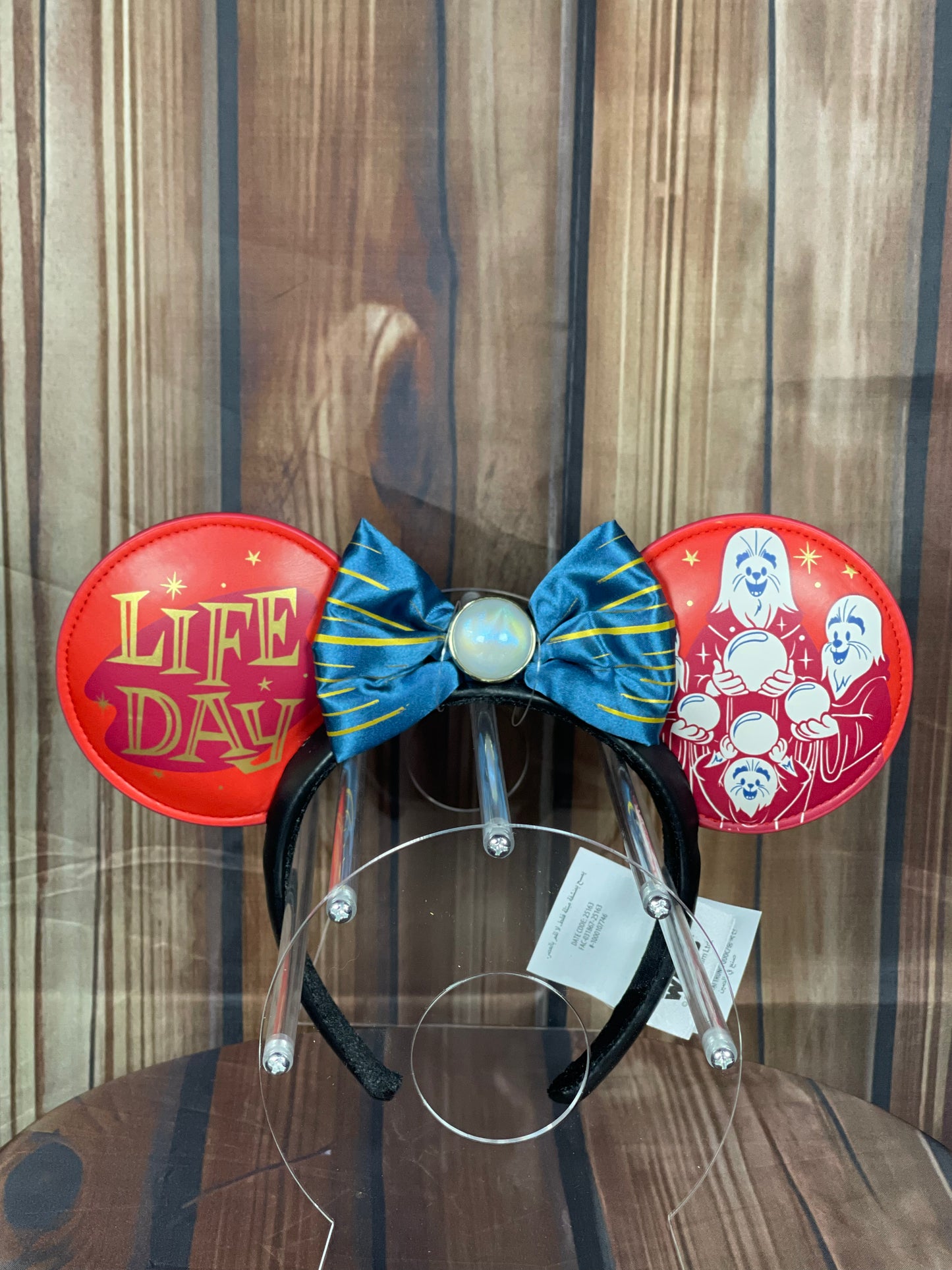 Disney Star Wars Life Day Ear Chewbacca Headband for Adults Authentic