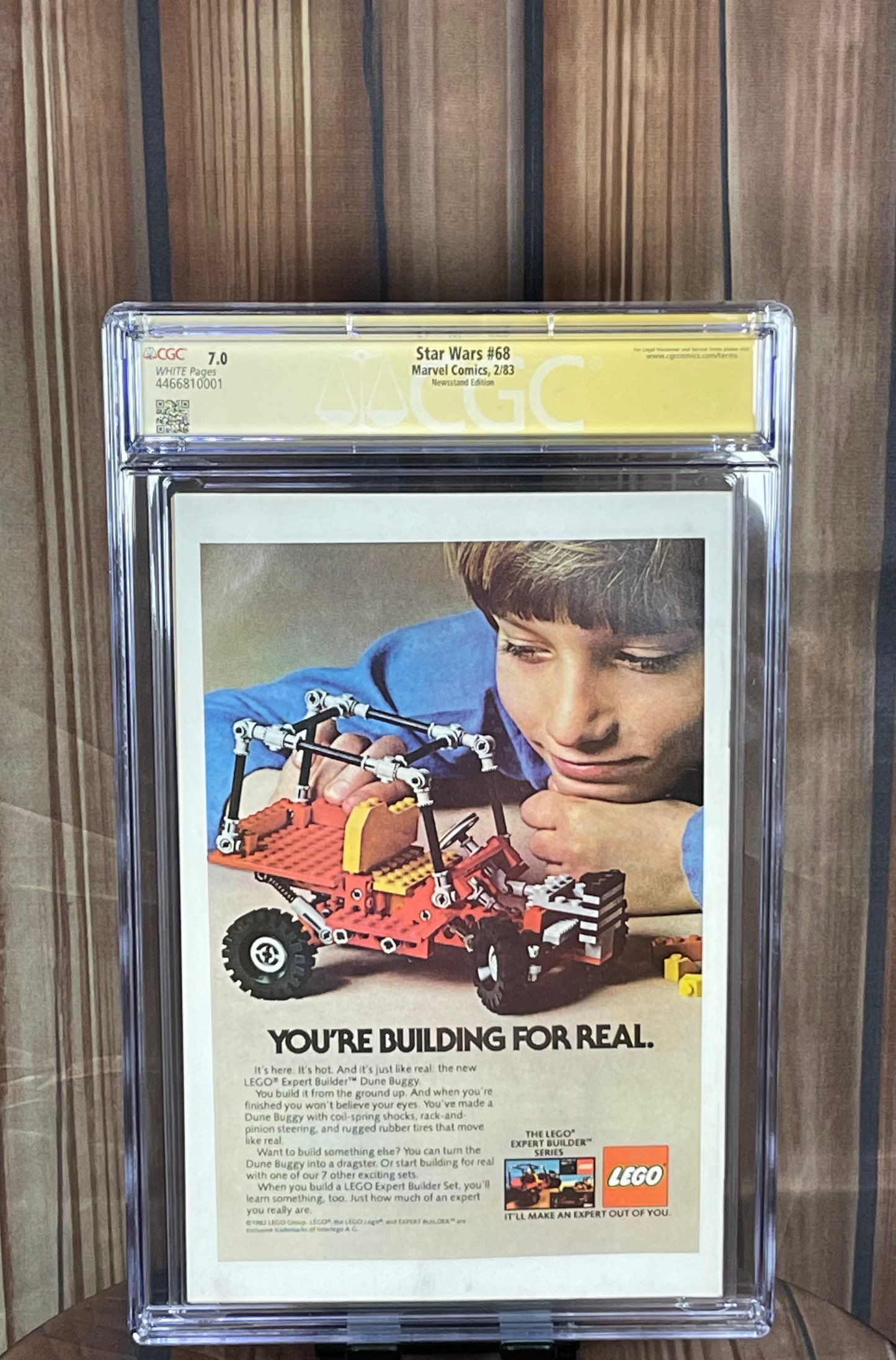 Star Wars #68 CGC SS 7.0 Signed Jim Shooter (1983) 1st app Mandalorians Boba Fett Newsstand