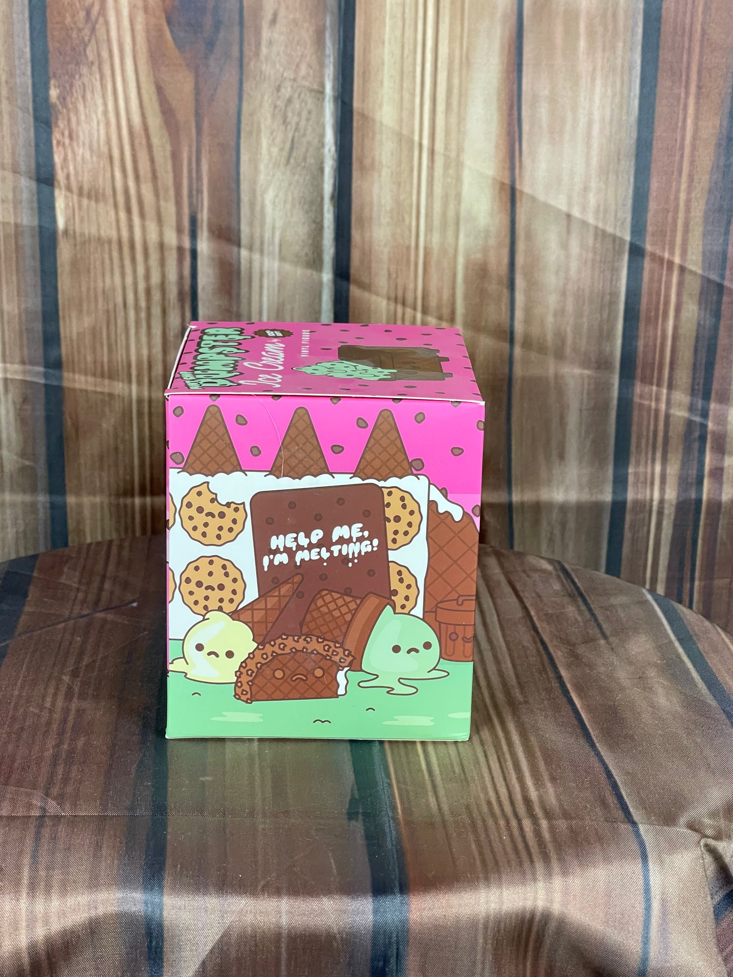 Mint Chip Dumpster Ice Cream Vinyl Figure 100 Percent Soft Lil Dumpster Fire