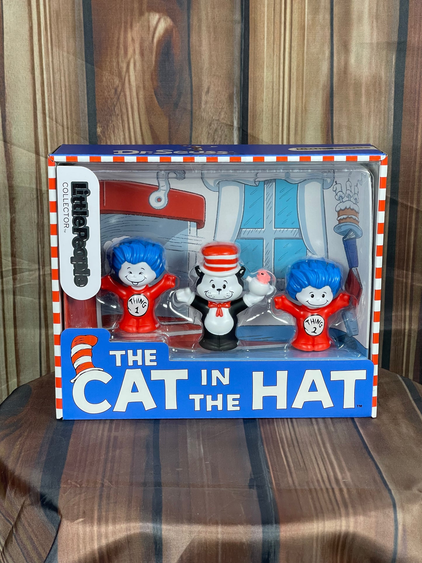 Fisher-Price Dr. Seuss - The Cat in the Hat Little People Collector Figure Set