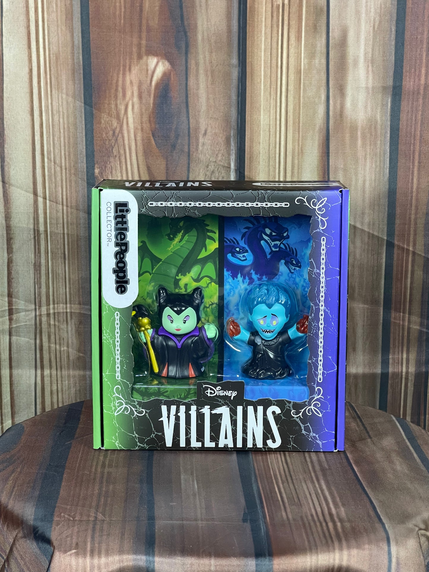 Fisher Price Disney Villains Maleficent and Hades Little People Collector Figure Set