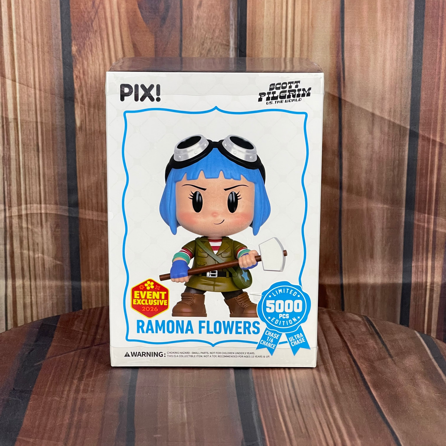ThrillJoy Scott Pilgrim vs. The World Ramona Flowers Pix! Vinyl Figure- 2026 Convention Exclusive