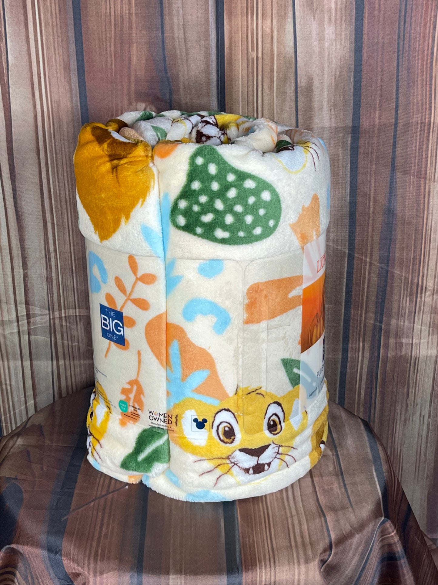 Lion King Disney's Oversized 5ft x 6ft Supersoft Printed Plush Throw by The Big One