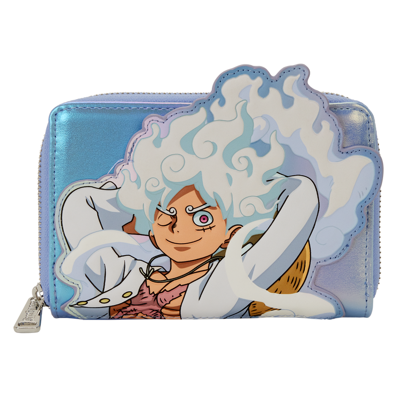 Loungefly NYCC Limited Edition ONE PIECE GEAR5 Luffy Glow Cosplay Zip Around Wallet Hard Tag