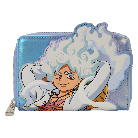 Loungefly NYCC Limited Edition ONE PIECE GEAR5 Luffy Glow Cosplay Zip Around Wallet Hard Tag