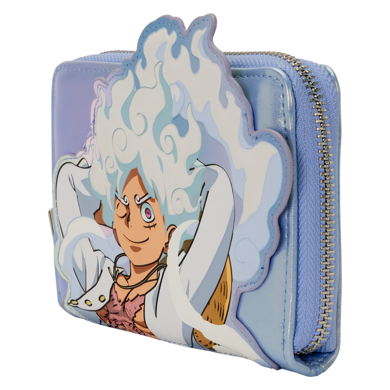 Loungefly NYCC Limited Edition ONE PIECE GEAR5 Luffy Glow Cosplay Zip Around Wallet Hard Tag