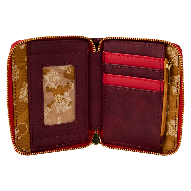 Loungefly One Piece Luffy Zip Around Wallet Hard Tag