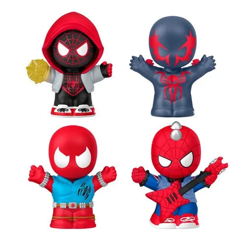 Fisher-Price Marvel Spider-Man: Issue 2 Little People Collector Figure Set 4pk