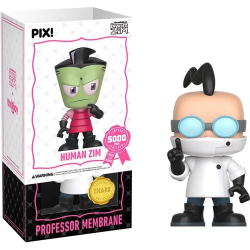 ThrillJoy Invader Zim Human Zim Pix! Vinyl Figure Sealed Limited Edition 5000 PCS