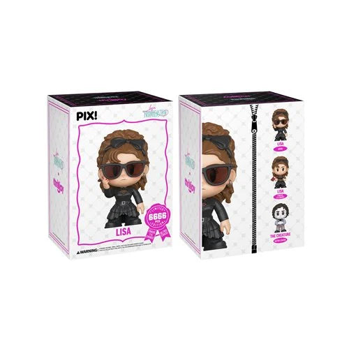 ThrillJoy Lisa Frankenstein Lisa with Glasses Pix! Vinyl Figure Sealed Limited Edition 6666 PCS