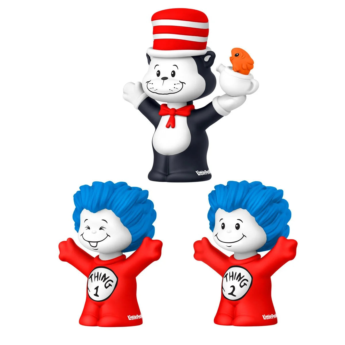 Fisher-Price Dr. Seuss - The Cat in the Hat Little People Collector Figure Set