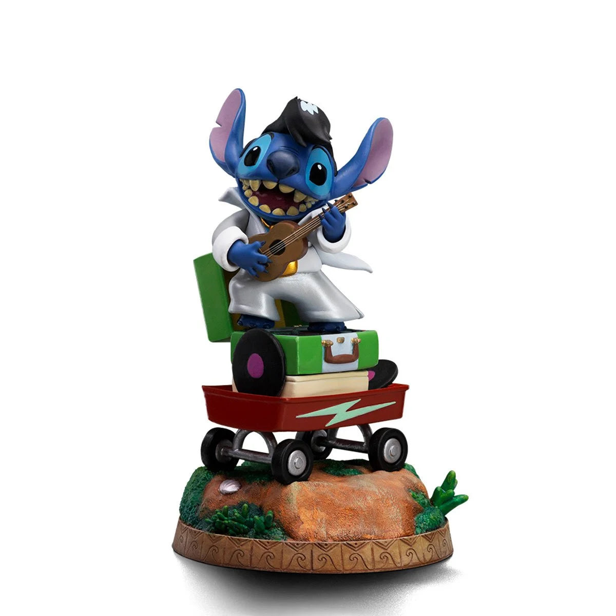 Iron Studios Lilo & Stitch Stitch King of Rock Version 1:10 Art Scale Limited Edition Statue
