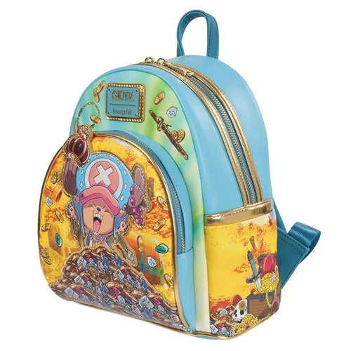 Loungefly One Piece Tony Tony Chopper Treasure Mini-Backpack - Entertainment Earth Exclusive Hard Tag