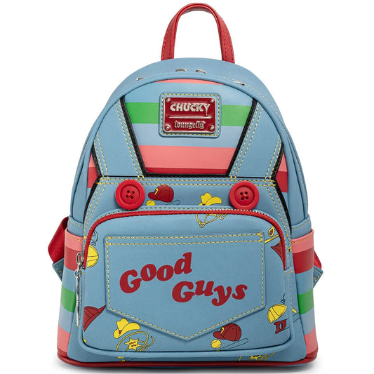 Loungefly Child's Play Chucky Cosplay Horror Mini-Backpack Hard Tag