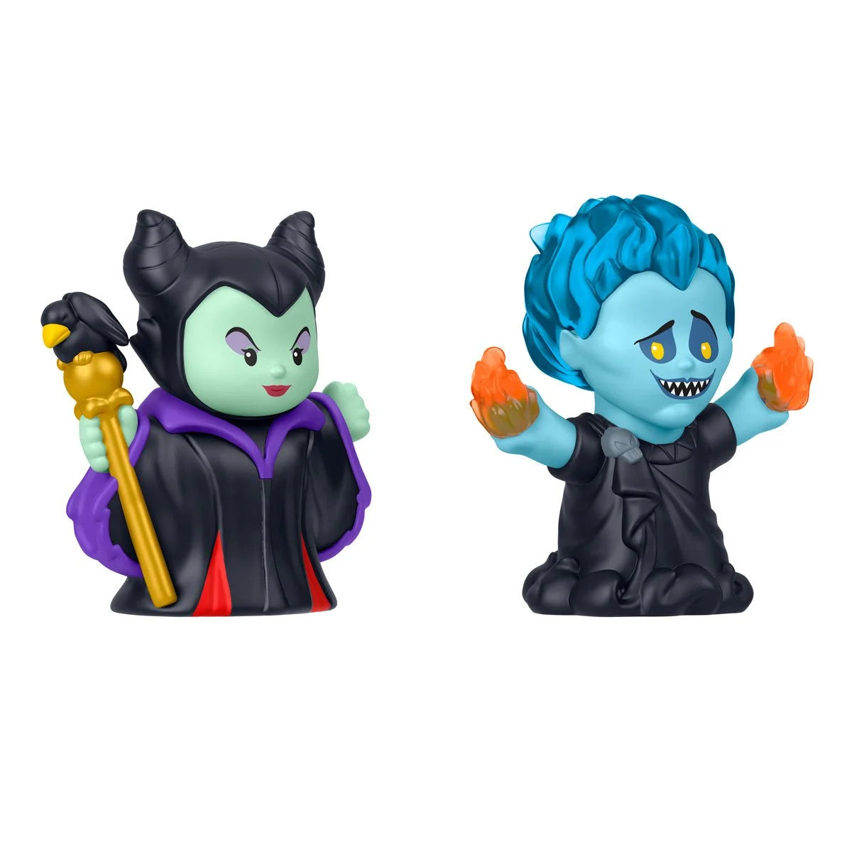 Fisher Price Disney Villains Maleficent and Hades Little People Collector Figure Set