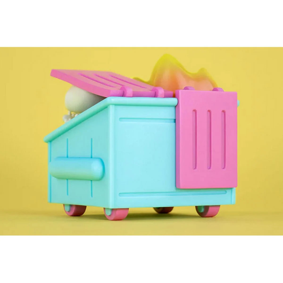 Dead Inside Dumpster Fire Vinyl Figure 100 Percent Soft Dumpster Fire