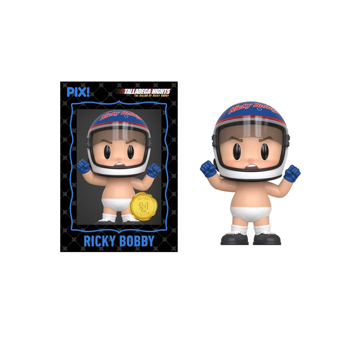 ThrillJoy Talladega Nights Ricky Bobby with Trophy Pix! Vinyl Figure LE7777 Sealed Random Chase (Copy)