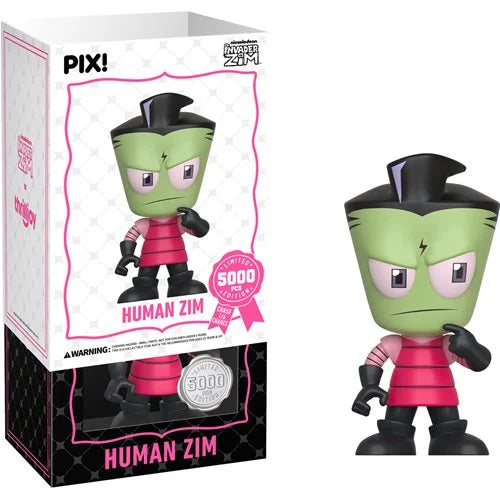 ThrillJoy Invader Zim Human Zim Pix! Vinyl Figure Sealed Limited Edition 5000 PCS