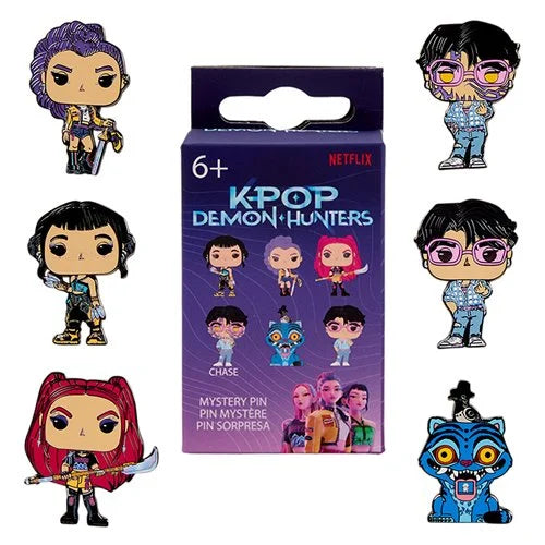 Loungefly KPop Demon Hunters Netflix Mystery Box Pin Each