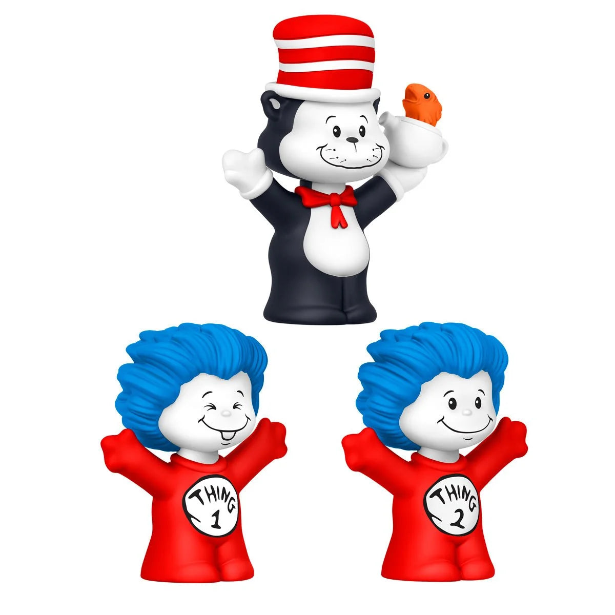 Fisher-Price Dr. Seuss - The Cat in the Hat Little People Collector Figure Set
