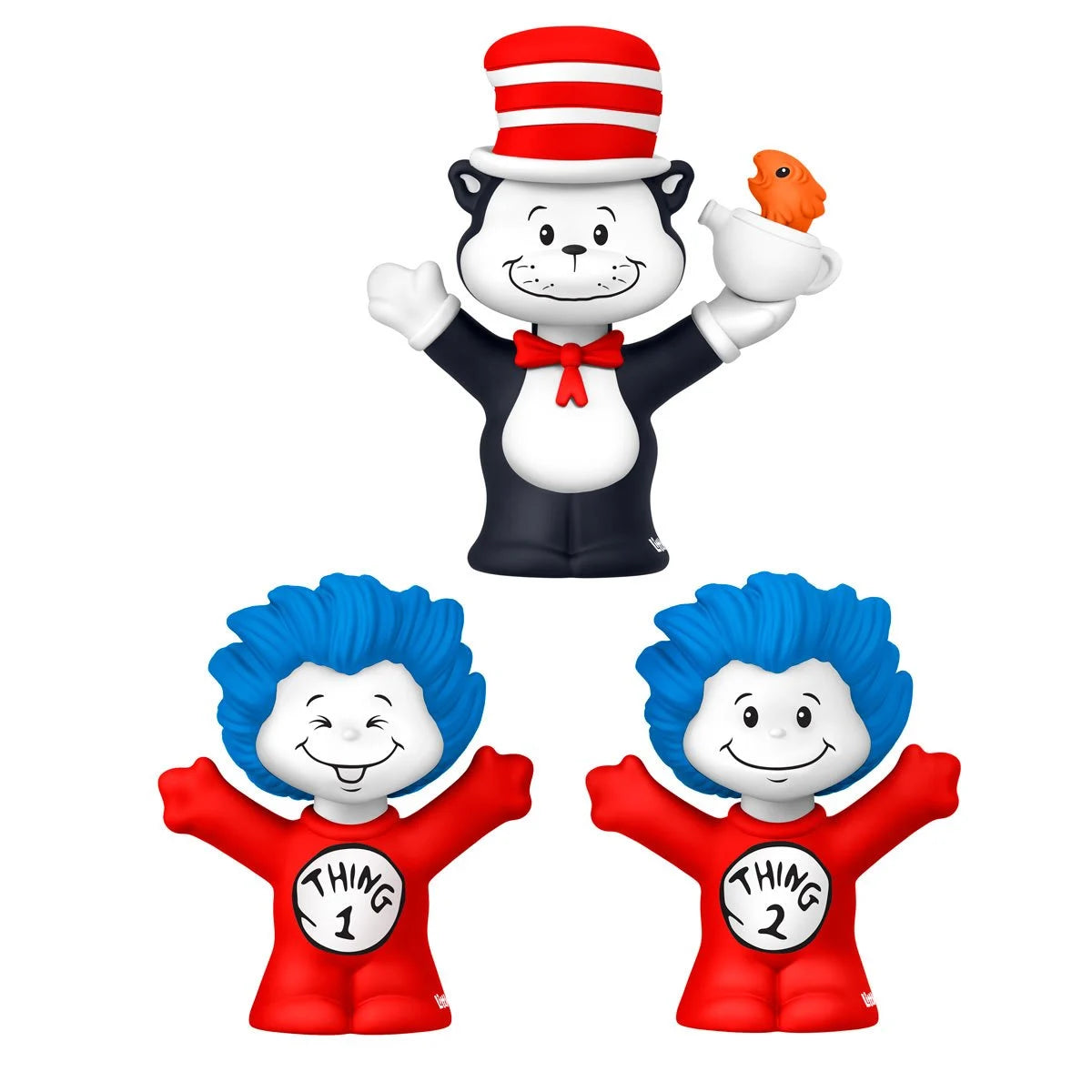 Fisher-Price Dr. Seuss - The Cat in the Hat Little People Collector Figure Set