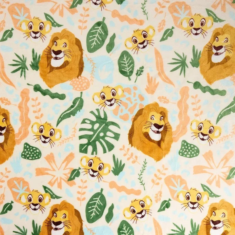 Lion King Disney's Oversized 5ft x 6ft Supersoft Printed Plush Throw by The Big One