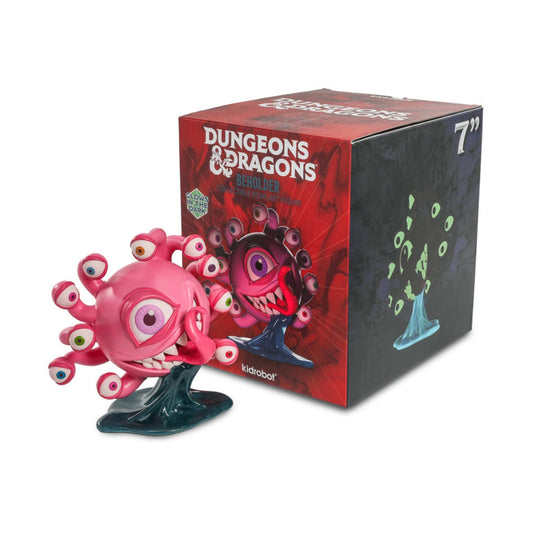 Kidrobot Dungeons & Dragons Beholder Glow-in-the-Dark Edition 7-Inch Resin Statue D&D