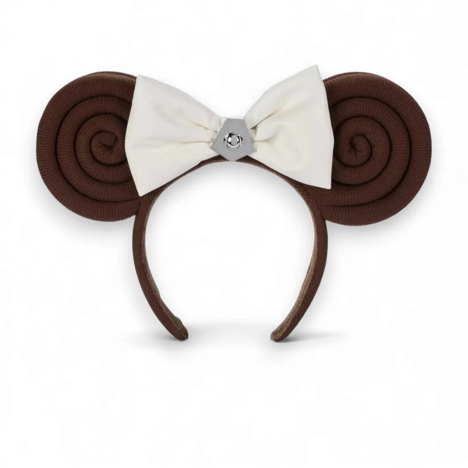 Princess Leia Ear Headband for Adults – Disney Star Wars Authentic